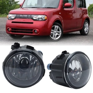 Par de faros antiniebla parachoques delanteros para Nissan Cube 2009-2010 2011 2012 izquierda y derecha - Imagen 1 de 24