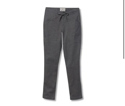 Pantalones Royal Robbins Sightseeker cáñamo Y624005 gris pizarra cremallera a presión cordón 8 Foto 1 de 4