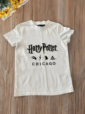 Camiseta blanca Harry Potter para niños. Chicago Edición Limitada. Foto 1 de 4