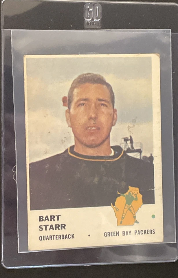 Fleer 1961 - Bart Starr #88 Foto 1 de 2