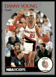 Danny Young #NNO 1990-91 Hoops Portland Trail Blazers Perforated - Bild 1 von 2