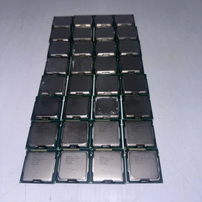 Intel Core i3-2100 2nd Gen 3.1ghz SR05C Lot of 32 Processors Tested Free Ship - Image 1 of 4