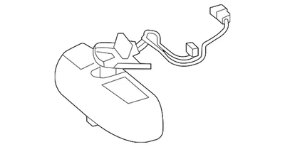 Espejo retrovisor interior original Mercedes-Benz 167-810-33-04-9051 Foto 1 de 3