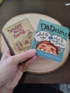Mini Bathroom Books Lot Stocking Stuffers For Dad Thoughts From The Commode  - Picture 1 of 21