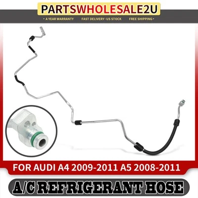 AC A/C Liquid Line Hose for Audi A4 2009-2011 A5 2008-2011 A4 Quattro A5 Quattro - Image 1 of 4