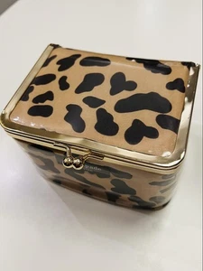 Kate Spade Cosmetic Pouch Leopard Print From Japan - Picture 1 of 8