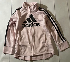Adida Girls Size 4Pink Jacket - Picture 1 of 7