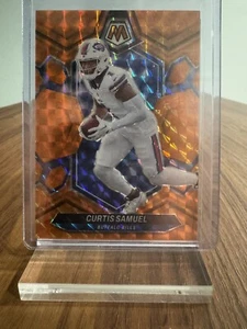 2024 Panini Mosaic Football Curtis Samuel #24 Orange Prizm /199 Buffalo Bills - Bild 1 von 2