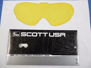 BIN12:D 06-118 09-0188-01-0 SCOTT REPLACEMENT LEXAN LENS AMBER FOR HI VOLTAGE - Picture 1 of 2