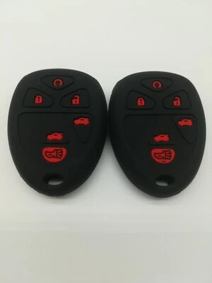 2*Cubierta de llave para GMC YUKON XL 1500 2500 2007-2014 CHEVY TAHOE SUBURBAN TRAVERSE Foto 1 de 4