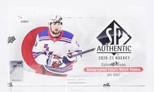 2020/21 UPPER DECK SP AUTHENTIC HOCKEY HOBBY BOX
