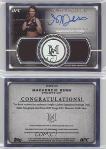 2019 Topps Museum Collection /199 Mackenzie Dern #SSADR-MD Auto