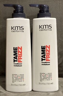 KMS TAME FRIZZ CONDITIONER SMOOTHES REDUCES FRIZZ - 2 PACK - 25.3 OZ - ORIGINAL - Image 1 of 2