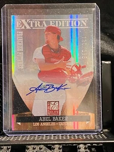 Abel Baker 2011 Elite Extra Franchise Futures Auto #180/398 - #5 Angels - Bild 1 von 2