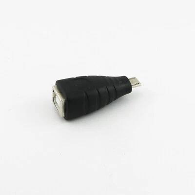 1pc USB 2.0 Type B Printer Female To Micro USB 5 Pin Male Plug Adapter Convertor - Image 1 of 4