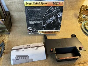 Rugged Ridge Switch Pod Panel, Center Console, Lower 17235.54 Jeep - Picture 1 of 5