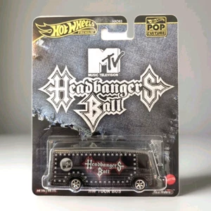2025 HOT WHEELS PREMIUM POP CULTURE CASE K MTV HEADBANGERS BALL HW TOUR BUS - Picture 1 of 2