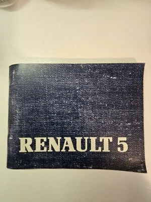LIBRETTO MANUALE USO MANUTENZIONE RENAULT R5 - Immagine 1 di 4