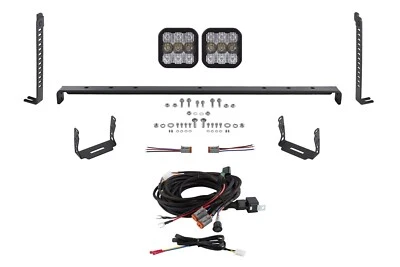 Kit de rejilla sigilosa Diode Dynamics SS5 Pro 2 cápsulas para 14-24 4Runner - Combo blanco Foto 1 de 4