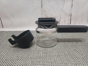 DeLonghi BC0320T Black Espresso Carafe Glass Pot Original Part Clean 4 cup - Picture 1 of 8