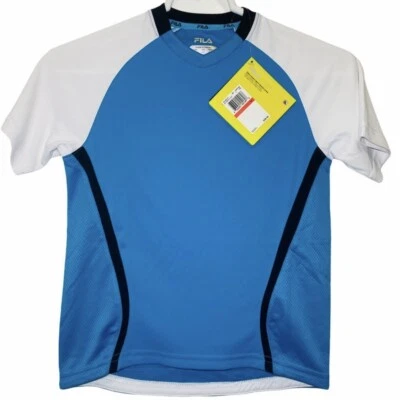 FILA T-shirts Boys Short Sleeve Kids 30+ UV PROTEC Size 5/6 - Image 1 of 4
