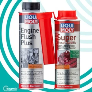 LIQUI MOLY KIT ADDITIVI PULIZIA INIETTORI DIESEL E PULITORE CIRCUITO OLIO MOTORE - Imagen 1 de 10
