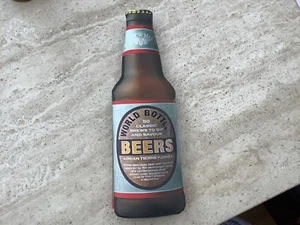 Book World Bottled Beers 50 Classic brews to sip & savour Fun Bottle shaped book - Picture 1 of 5