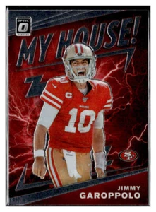 2020 Donruss Optic #MH-10 Jimmy Garoppolo My House Insert 49ers - Picture 1 of 2