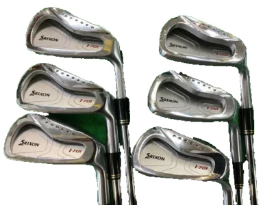 Dunlop SRIXON I-701 Forged 5-PW 6PC NSPRO R-FLEX IRONS SET GOLF CLUBS - Image 1 of 4