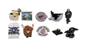 Lote de prendedores pin insignia esmaltada coleccionable mercancía inspirada en Acotar regalos - Imagen 1 de 15