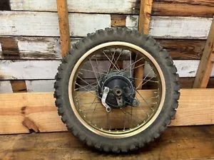 1982 Yamaha YZ250 Rear Wheel Hub Brake Plate YZ 250 - Picture 1 of 10