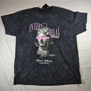 Boohoo Man Oversized Homme Collection International Official T-Shirt Medium NWT - Picture 1 of 6