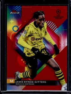 TOPPS FINEST 2024 JAMIE BYNOE REJILLAS BORUSSIA Dortmund paralelo 5/5 - Imagen 1 de 2