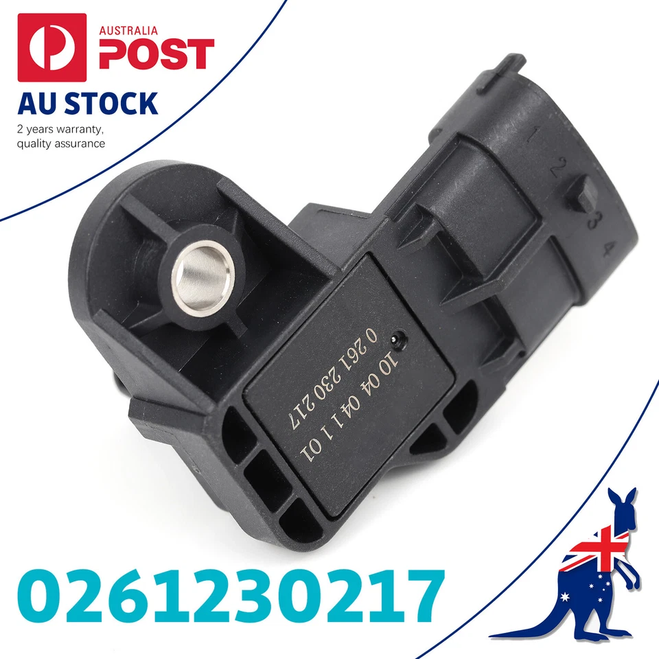 For Bosch Pressure Sensor 0 261 230 217 Ford Falcon FG Map Sensor 1.15 BAR M - image 1 of 4