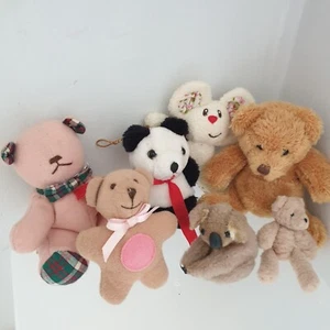 Paquete de 7 osos de peluche miniatura ideales para manualidades - Imagen 1 de 7