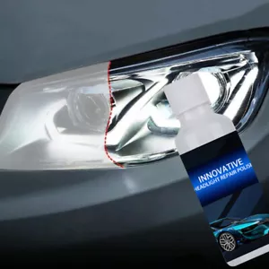 Headlight Cover Len Restorer Cleaner Repair Liquid Polished Car Accessories 20ml - Picture 1 of 12