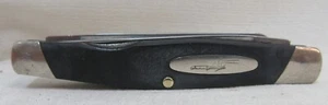 VINTAGE BUCK KNIFE-MODEL-313 MUSKRAT U.S.A.-2 BLADE POCKET KNIFE - Picture 1 of 5