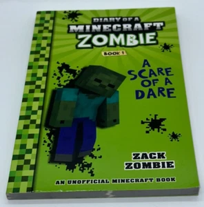 DIARY OF A MINECRAFT ZOMBIE - Book 1 - A SCARE OF A DARE - Paperback Book, 2015 - Bild 1 von 2