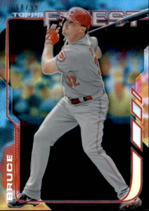 Finest Jay Bruce 2014 serie #d/99 refractor negro paralelo ref rojos #8 - Imagen 1 de 2