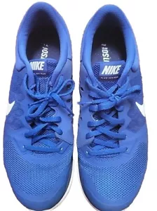 Scarpe da corsa blu Nike Flex 2015 Run 709022-400 taglia 9,5 pre-Owne - Foto 1 di 7