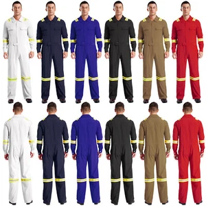 Men Overalls Cosplay Jumpsuits Dungarees Coveralls Mechanic Workwear Work - Picture 1 of 62
