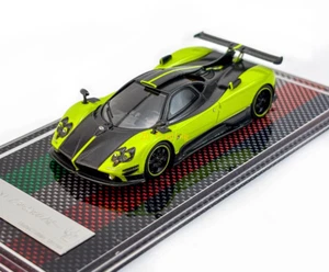 ZD U2 1:64 Green Zonda 760LH Racing Sports Model Diecast Resin Car BN - Picture 1 of 3