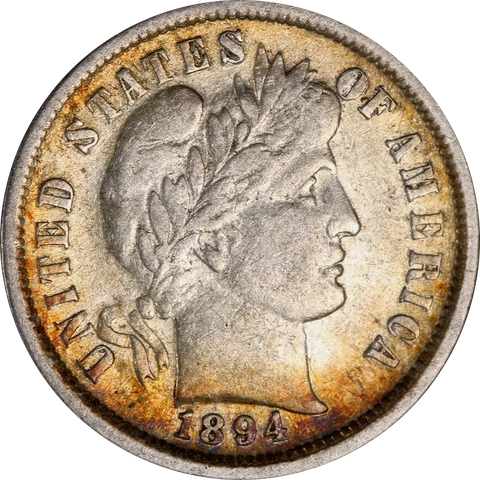 1894-P Barber Dime Great Deals From The Executive Coin Company Cover