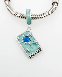 Carta del Tarot Cuelga Dije La Estrella Esperanza Fe Genuina Plata de Ley 925 💖 - Imagen 1 de 10