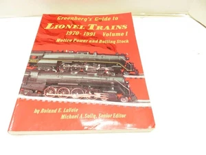 GREENBERGS GUIDE TO LIONEL TRAINS- 1970-1991 - 336 PAGES- EXC. - S21 - Picture 1 of 3
