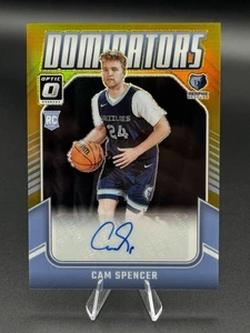 2024-25 Optic Basketball Cam Spencer RC Dominators Auto Gold Prizm /10 #RDS-CAM - Picture 1 of 2