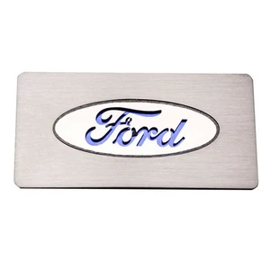 Glove Box Trim Purple Carbon Fiber Vinyl Ford Oval Inlay for 09-14 F-150 Raptor - Bild 1 von 3