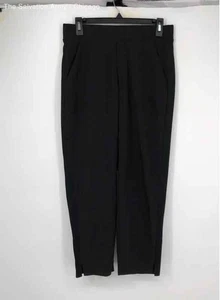 Athleta Womens Black Elastic Waist Slash Pockets Activewear Ankle Pants Size 4/P - Picture 1 of 6