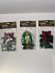 Juego de 3 Brilladores de Sol Vacaciones Vintage - Nuevos en Paquete - Imagen 1 de 11