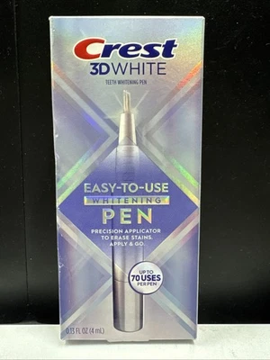 Crest 3D白色美白笔。 最多 70 次•擦除污渍•应用 & 到期至 26 年 2 月 2 日以上 — 第 1/4 张图片
